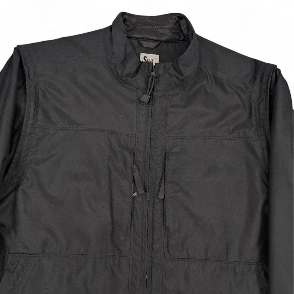 SCOTTEVEST TEC 2.0 Get Wired Convertible‎ Jacket Vest Mens Large Black Utility - Picture 8 of 16